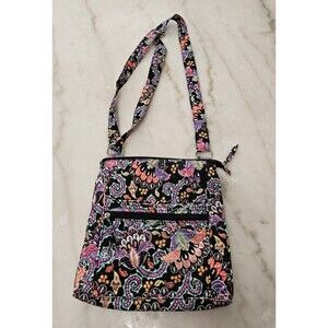 Waverly Women's Inspirations Quilted Paisley Cross Body Purse Bag